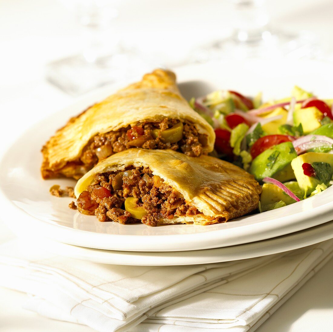 Empanadas with mince filling