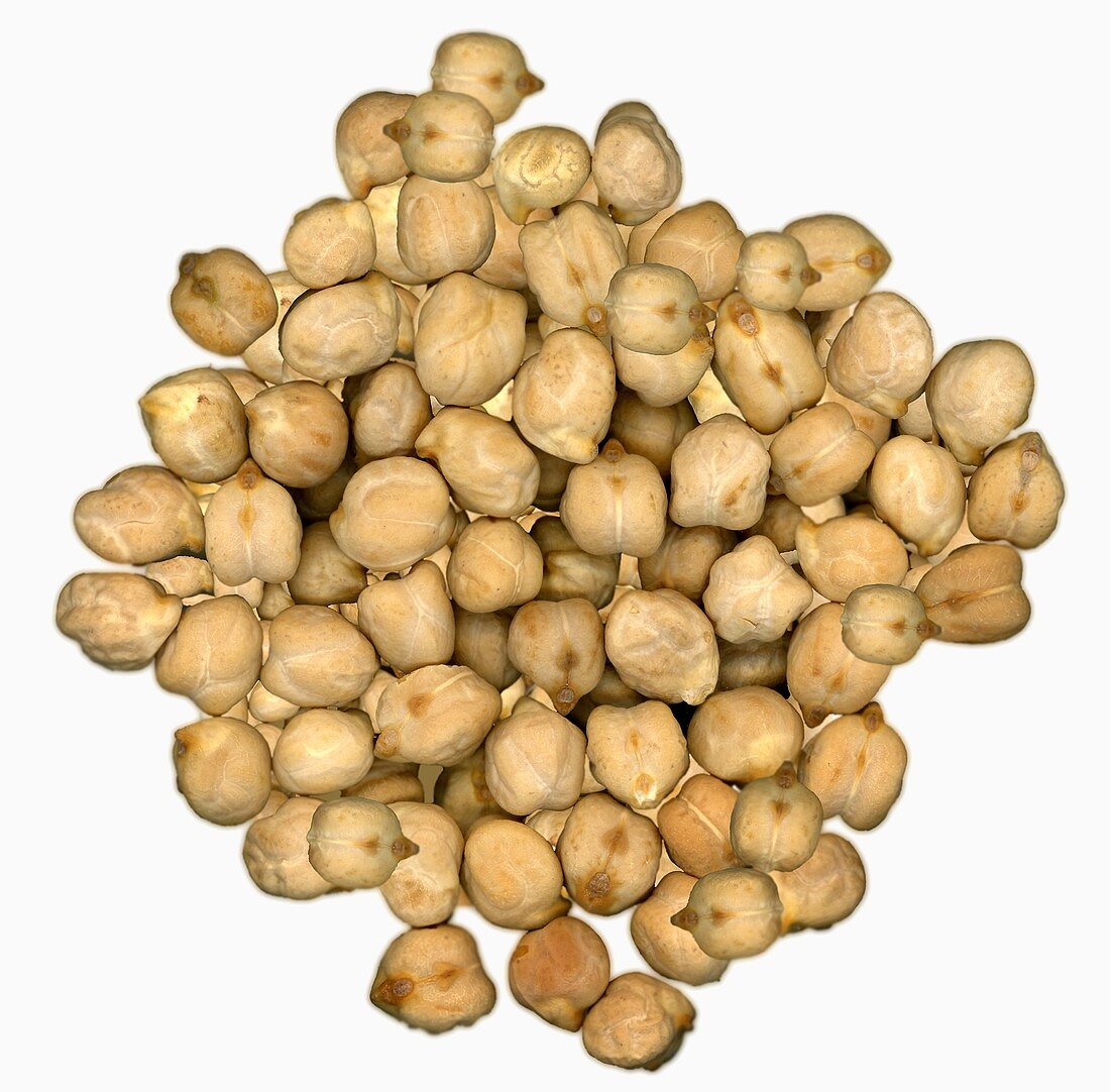 A heap of chick-peas