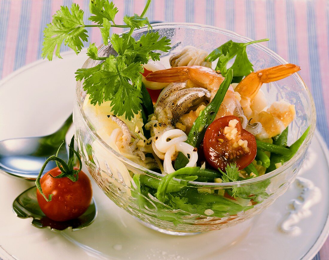 Seafood salad, Thai style