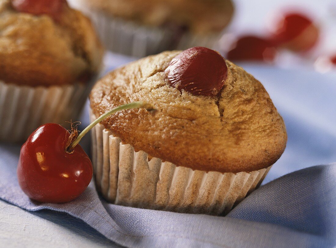 Cherry muffins
