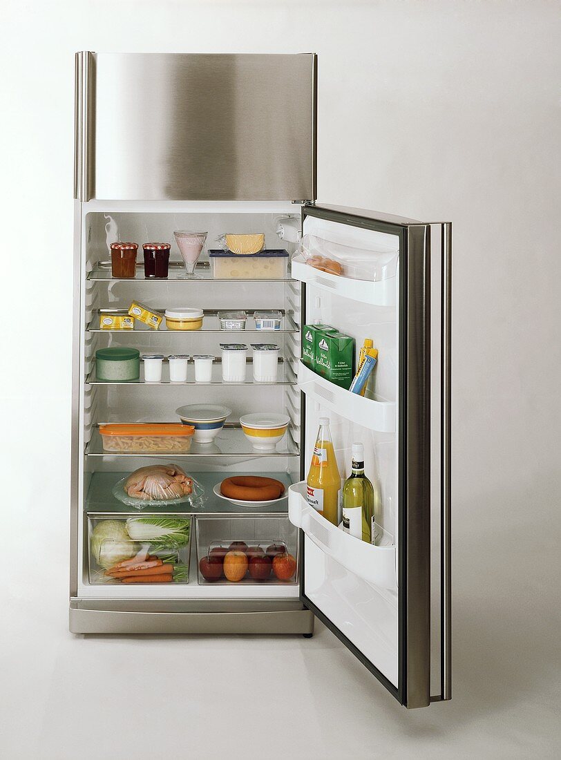 Lebensmittel richtig im Kühlschrank lagern