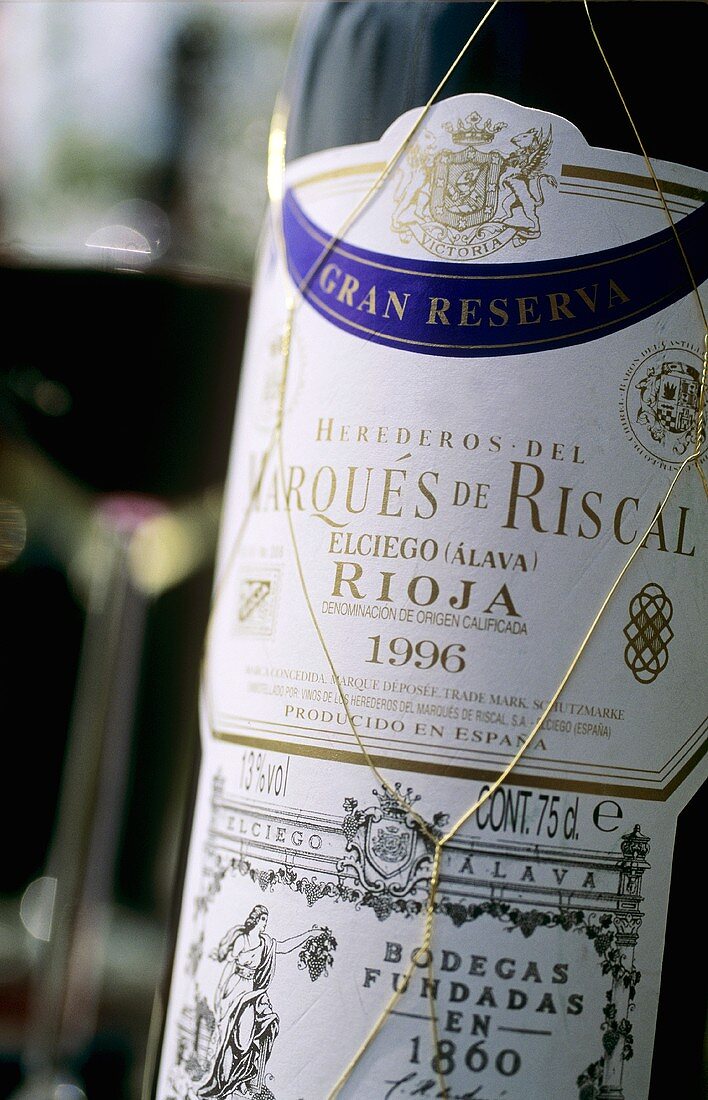 'Marqués de Riscal Gran Reserva 1996', Rioja, Spanien