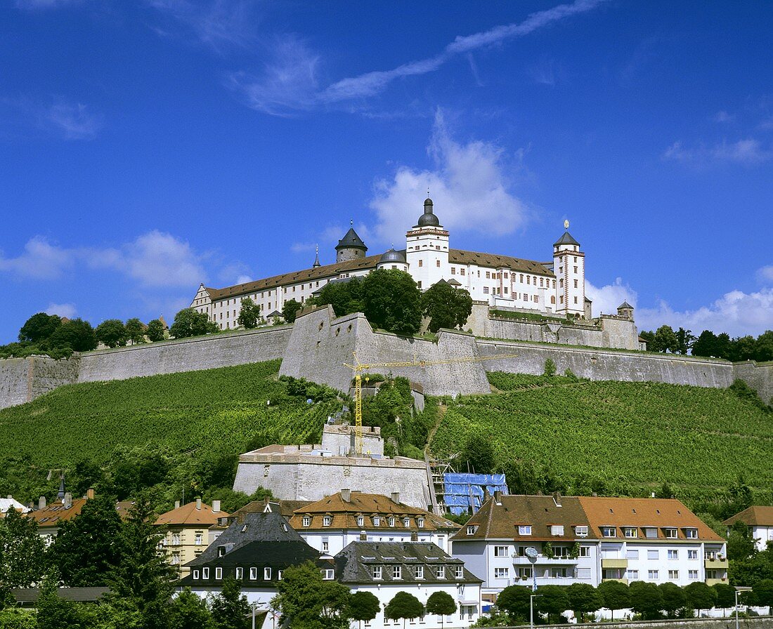 Festung Marienberg, Würzburger Schlossberg & 'Innere Leiste'