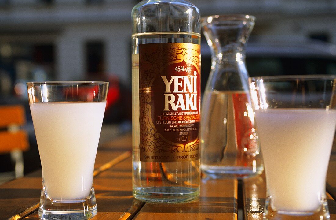 Raki, Turkish brandy flavoured with anise