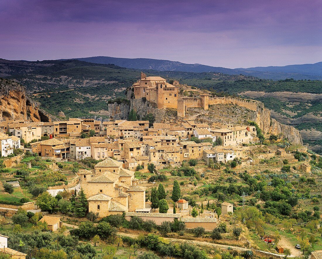 Somontano, spanisches Weinbaugebiet in der Region Aragón