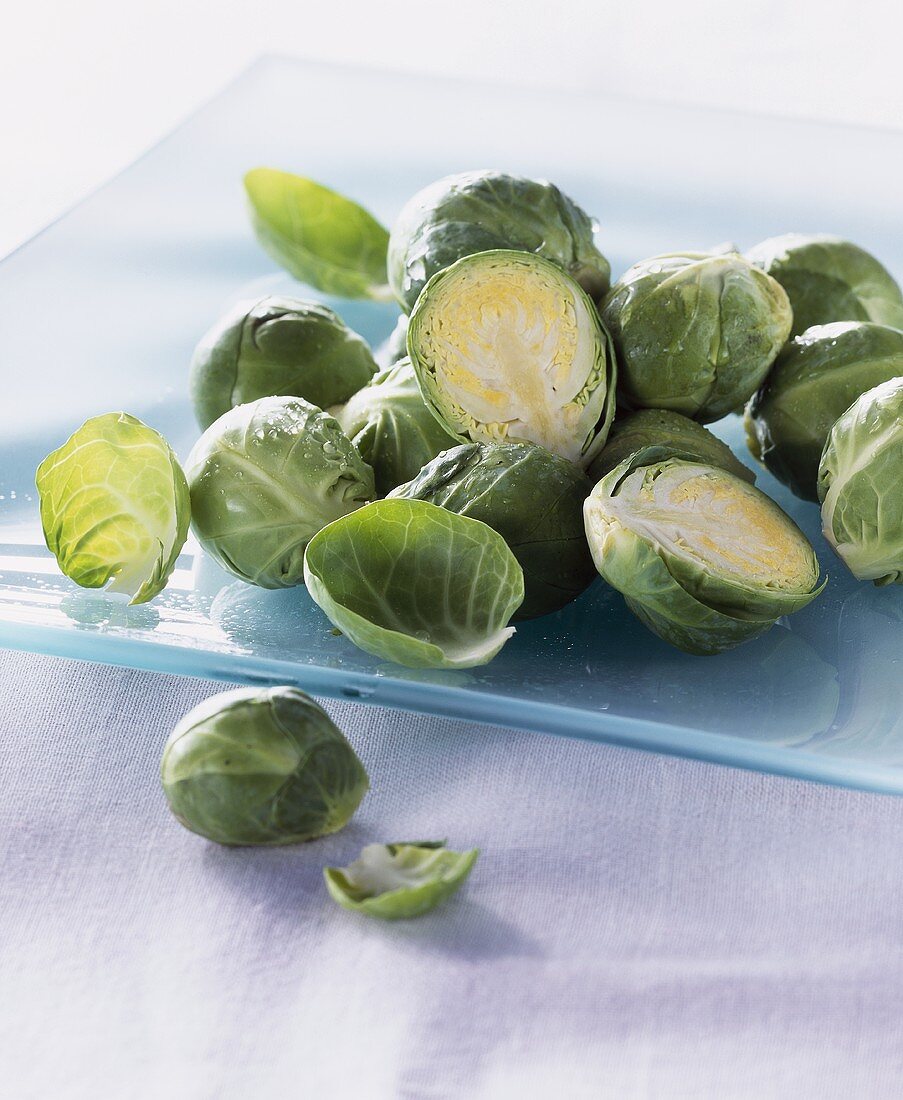 Brussels sprouts (Brassica oleracea)