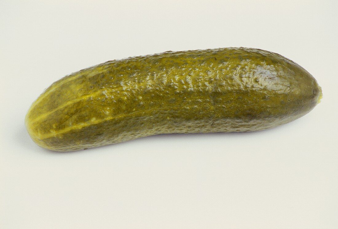 A single pickled gherkin