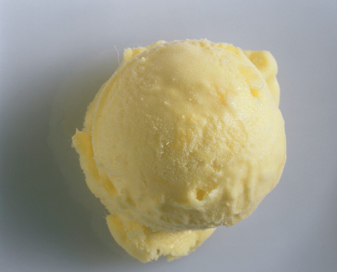 Scoop of French Vanilla Ice Cream