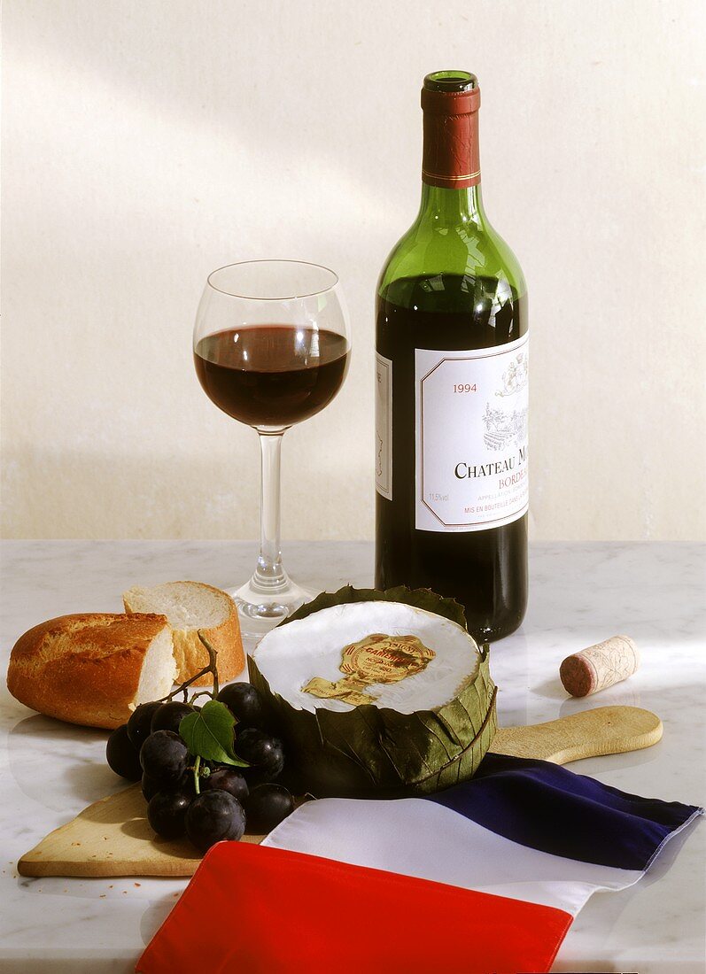 Red Wine with Appetizers
