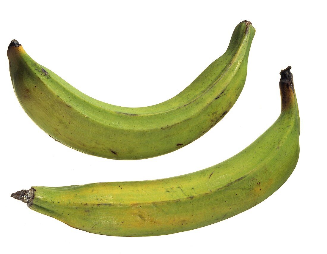 Two Green Bananas