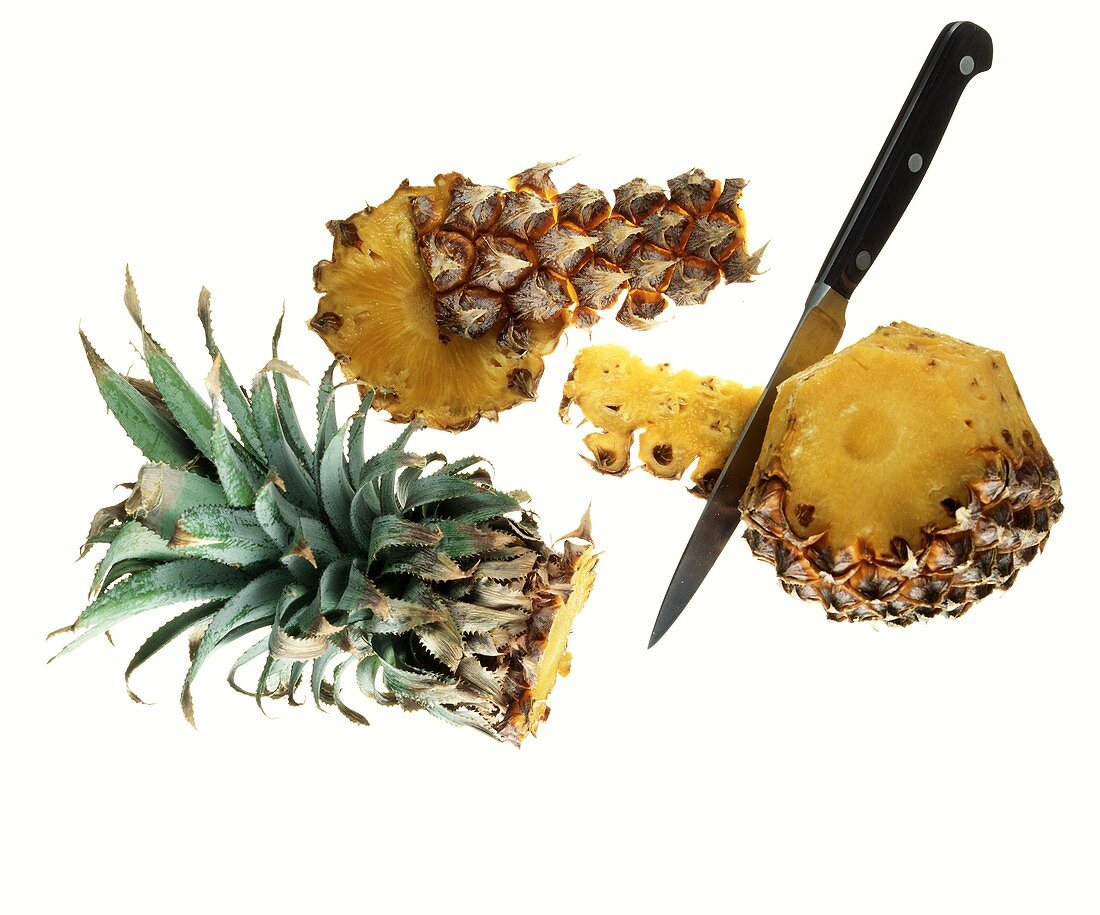 A Peeled Pineapple