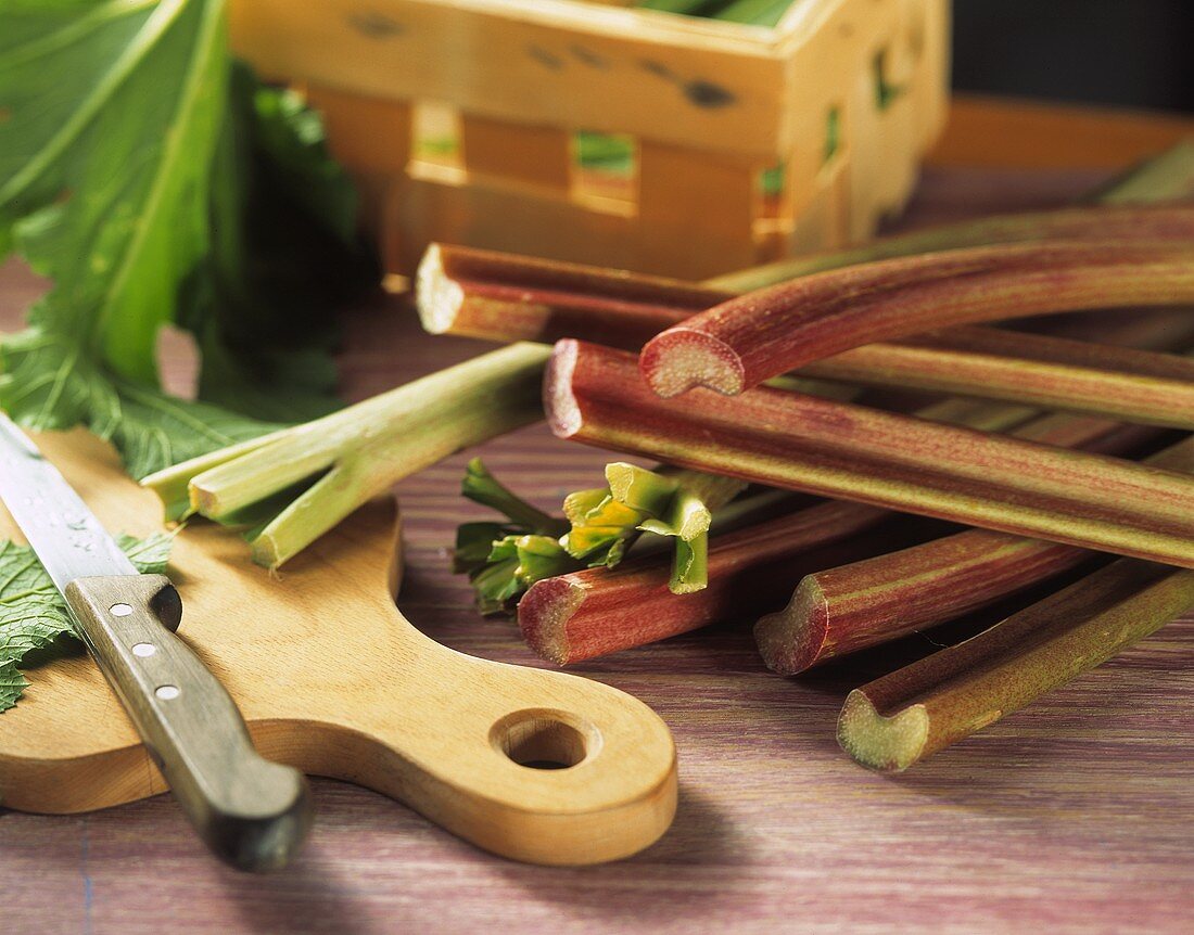 Rhubarb Stalks