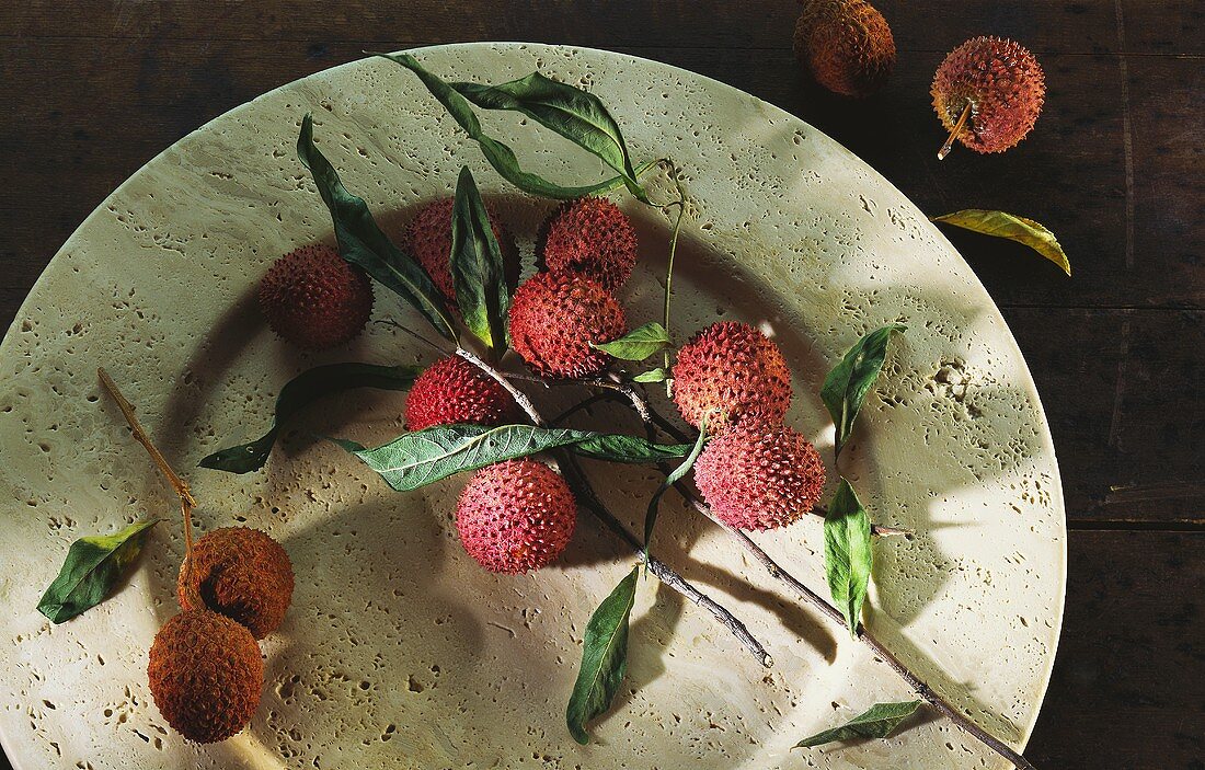 Lychee in a Basket