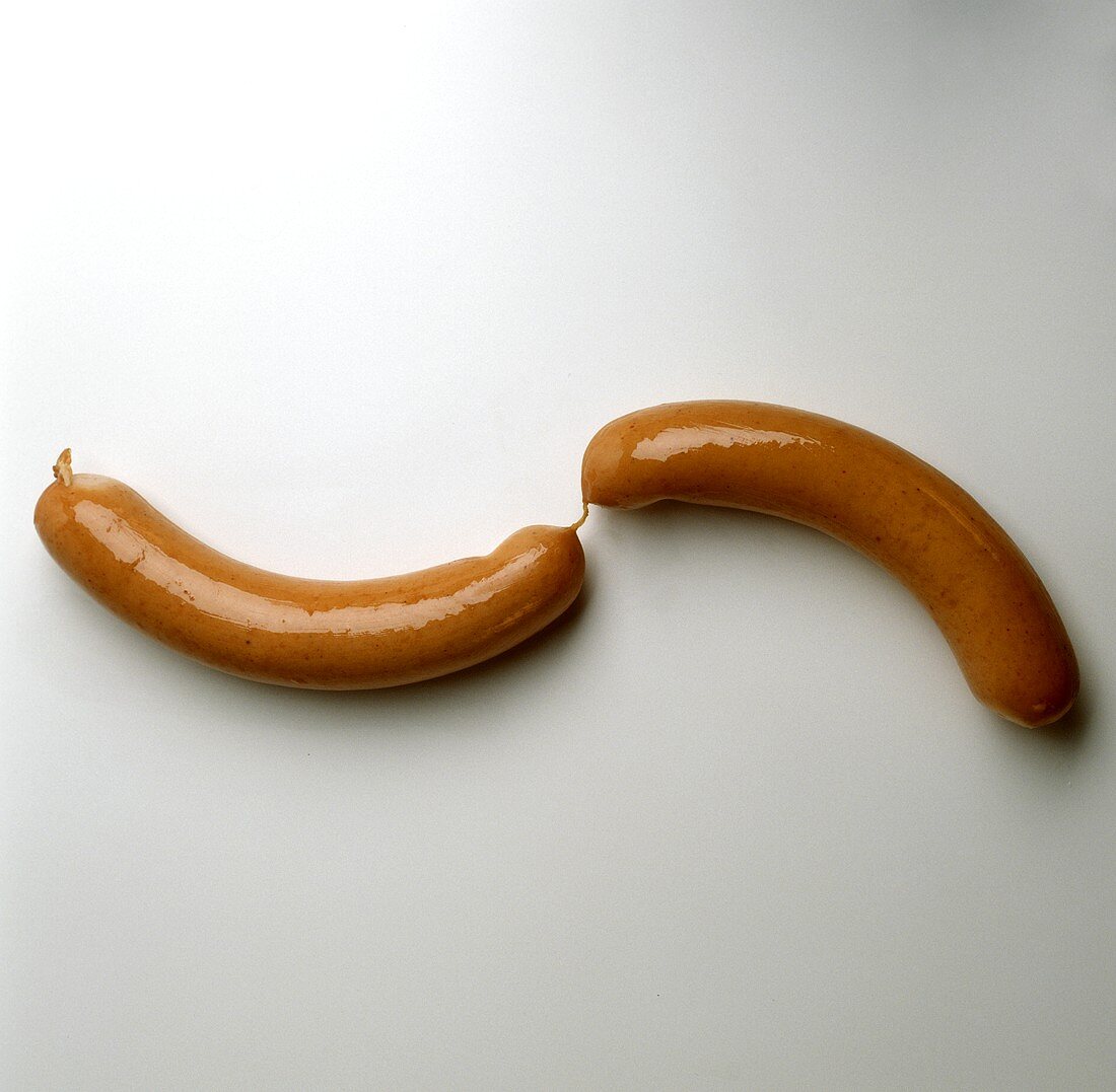 A pair of Vienna sausages