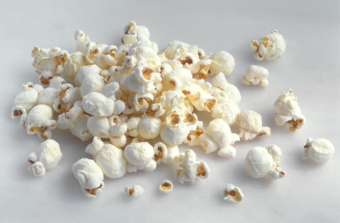 A heap of popcorn