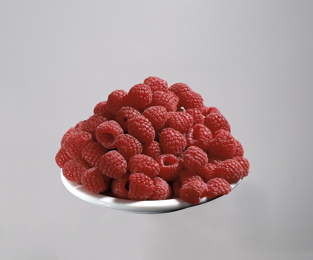A Pile of Raspberries