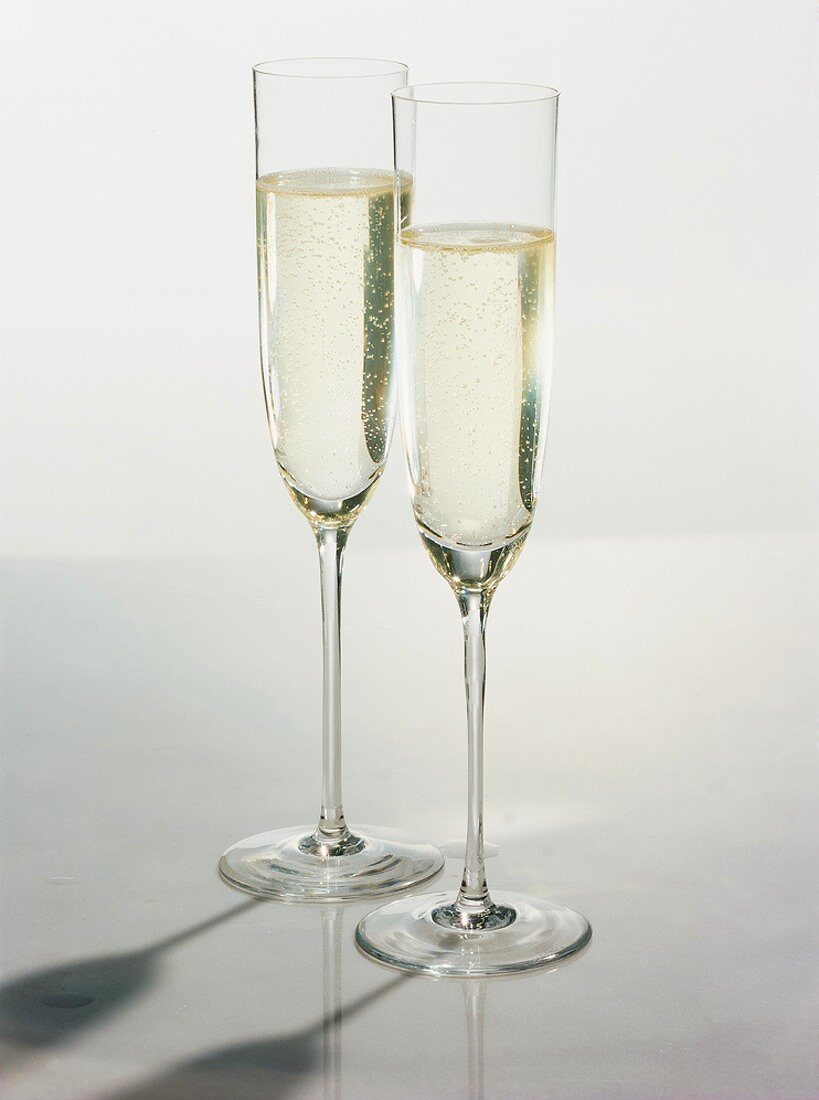 Two Flutes of Champagne