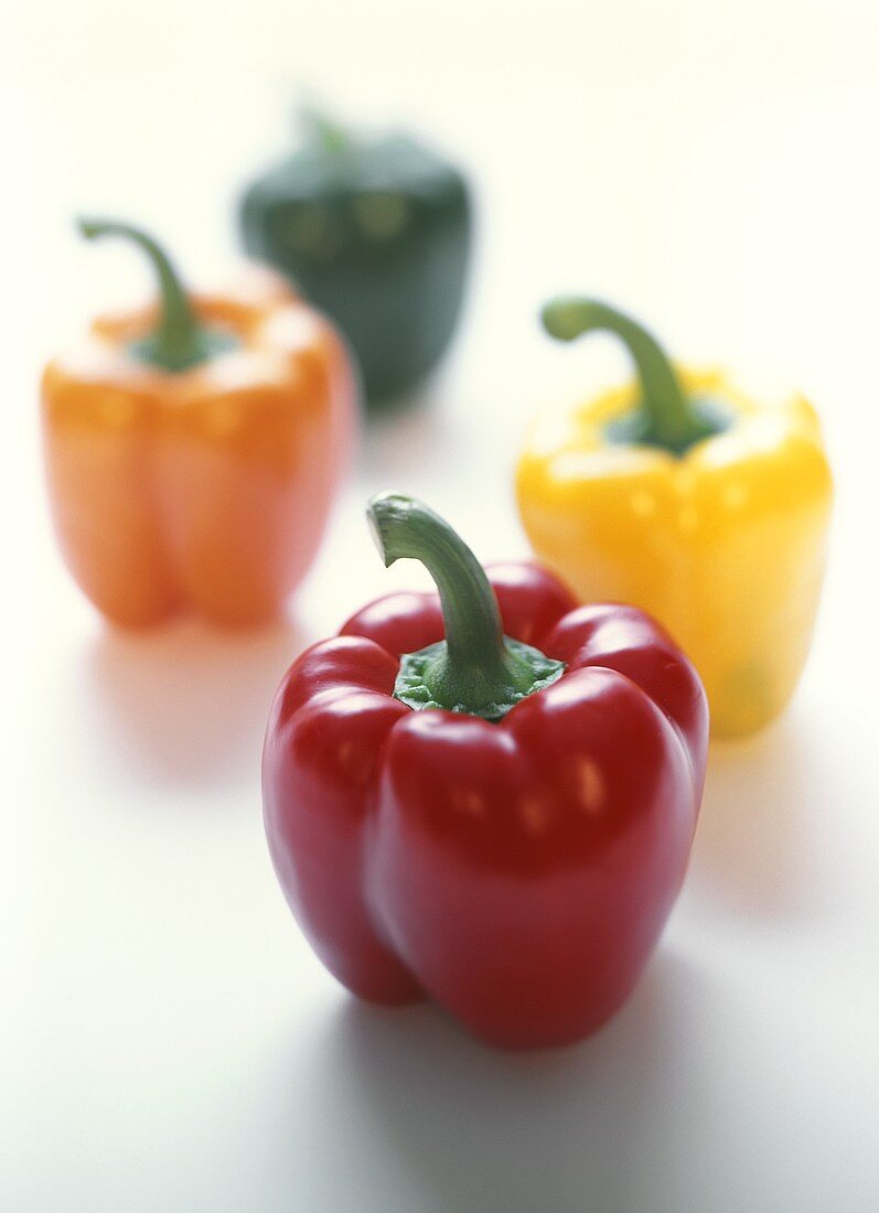 Four Bell Peppers