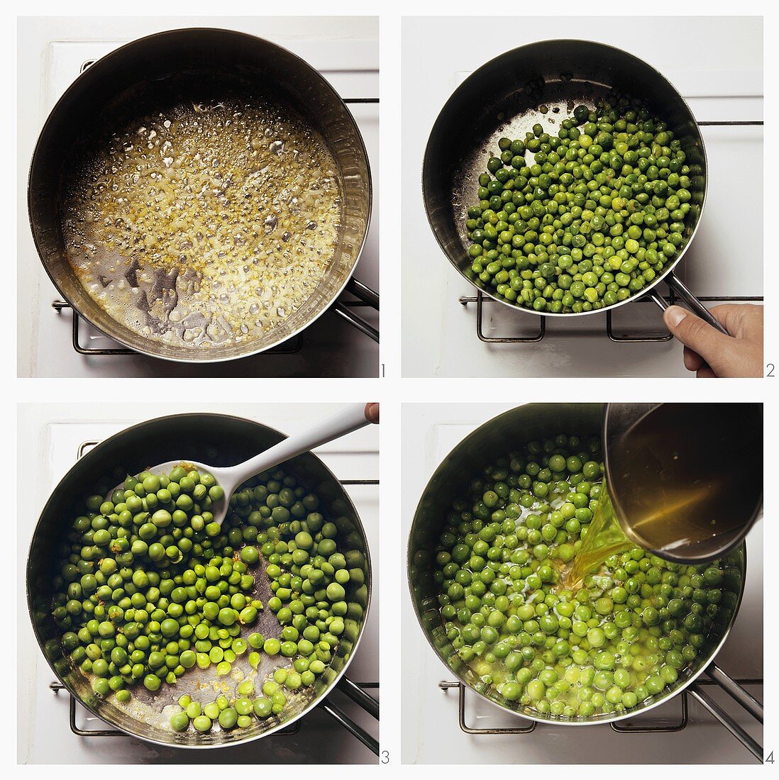 Preparing Peas