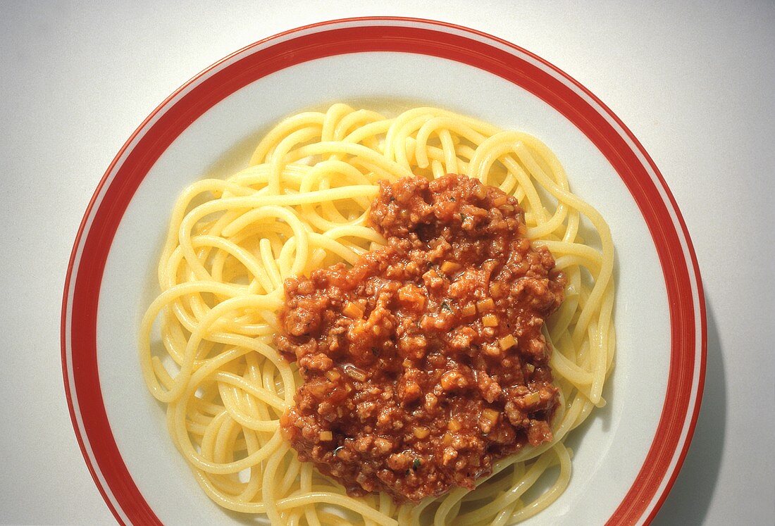 Spaghetti alla bolognese, Emilia-Romagna, Italien