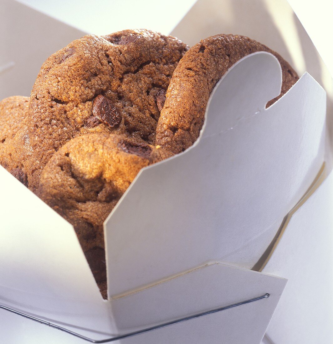 Chocolate Chip Cookies in a Box