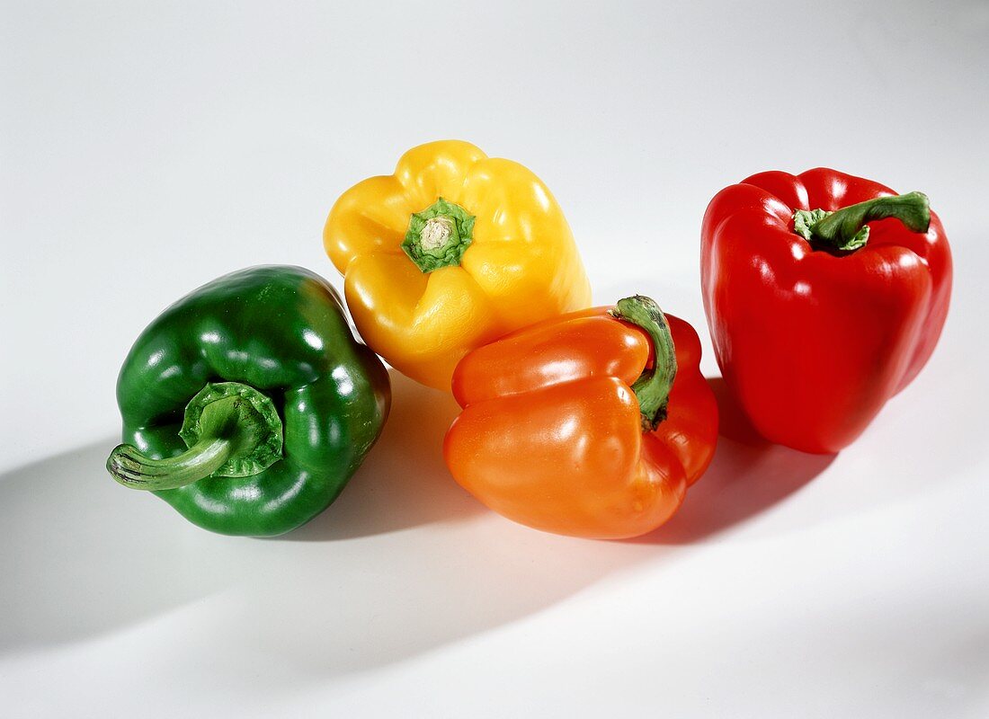Peppers (green, yellow, red, orange)
