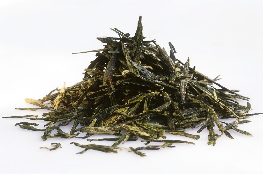 Tea leaves: green Ding Gu Da Fang tea from China