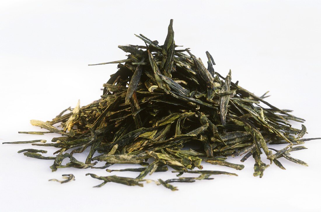 Teeblätter: Grüner Tee, Sorte Ding Gu Da Fang aus China