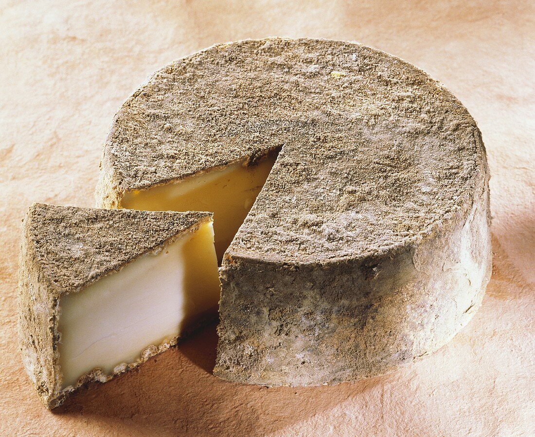 Tomme de Savoie, a French semi-hard cheese