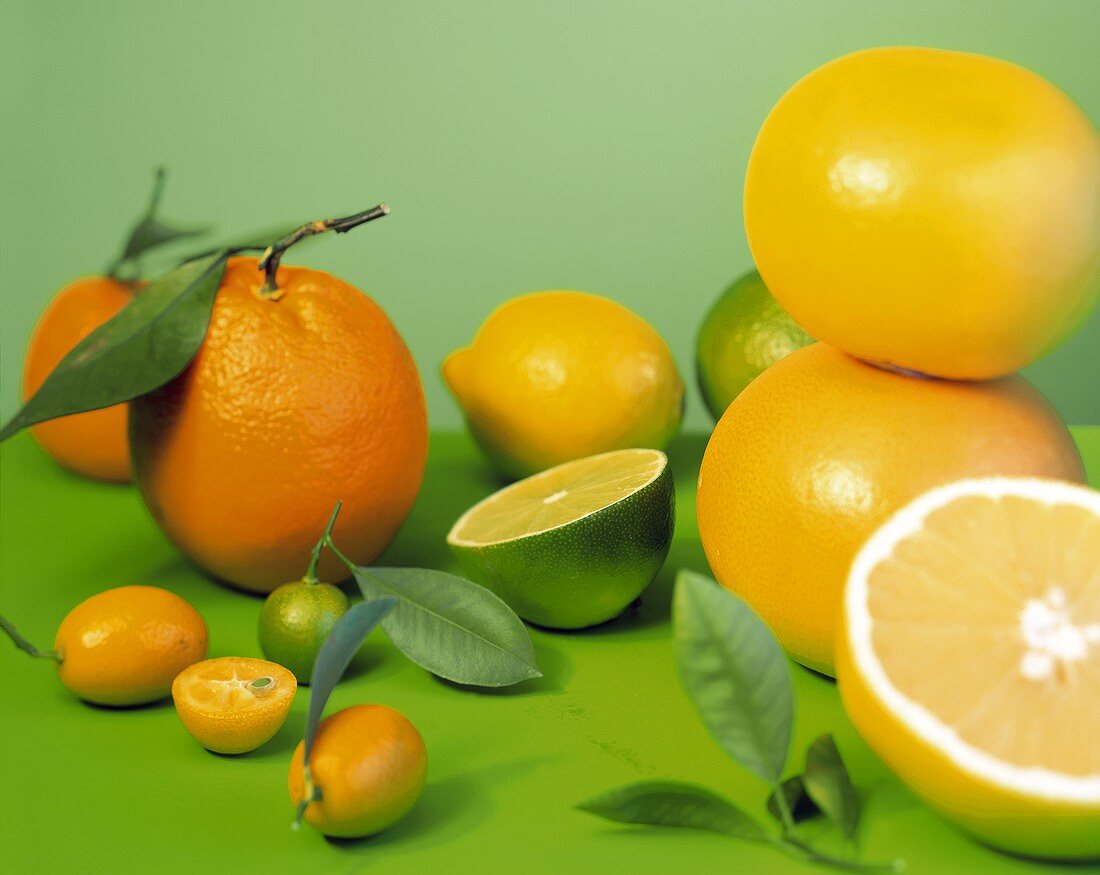 Colorful Citrus Fruit