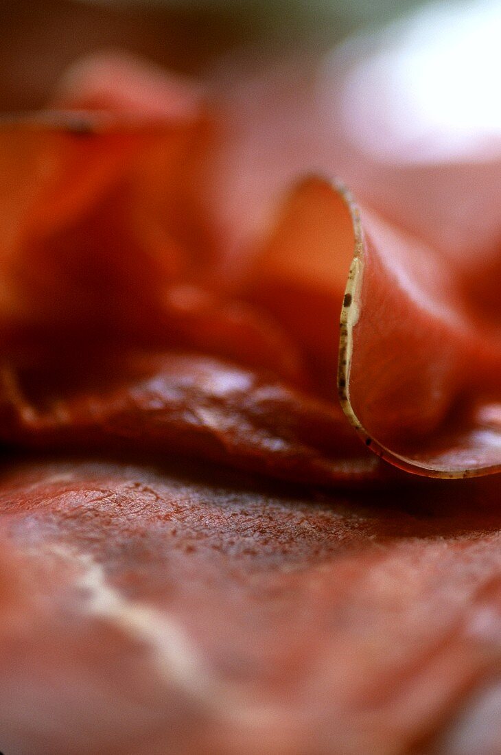 Sliced Bresaola ham