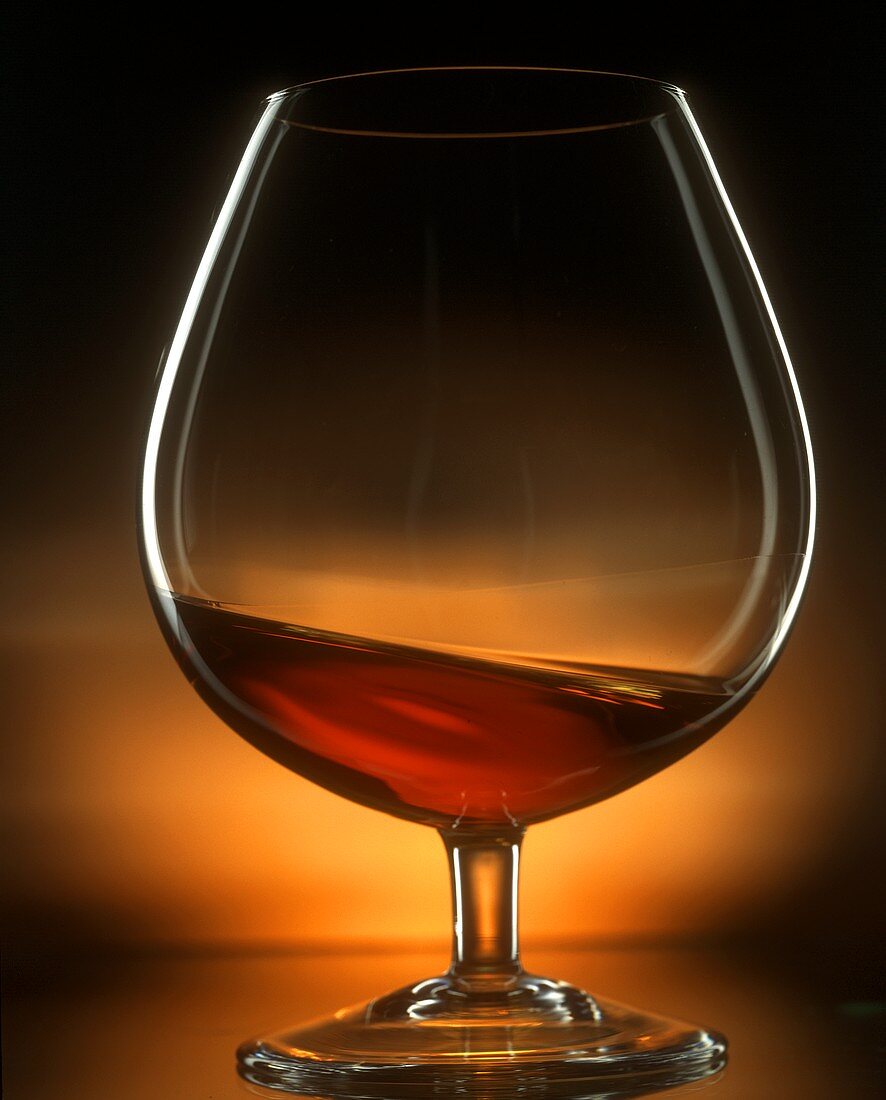 Cognac in a brandy glass