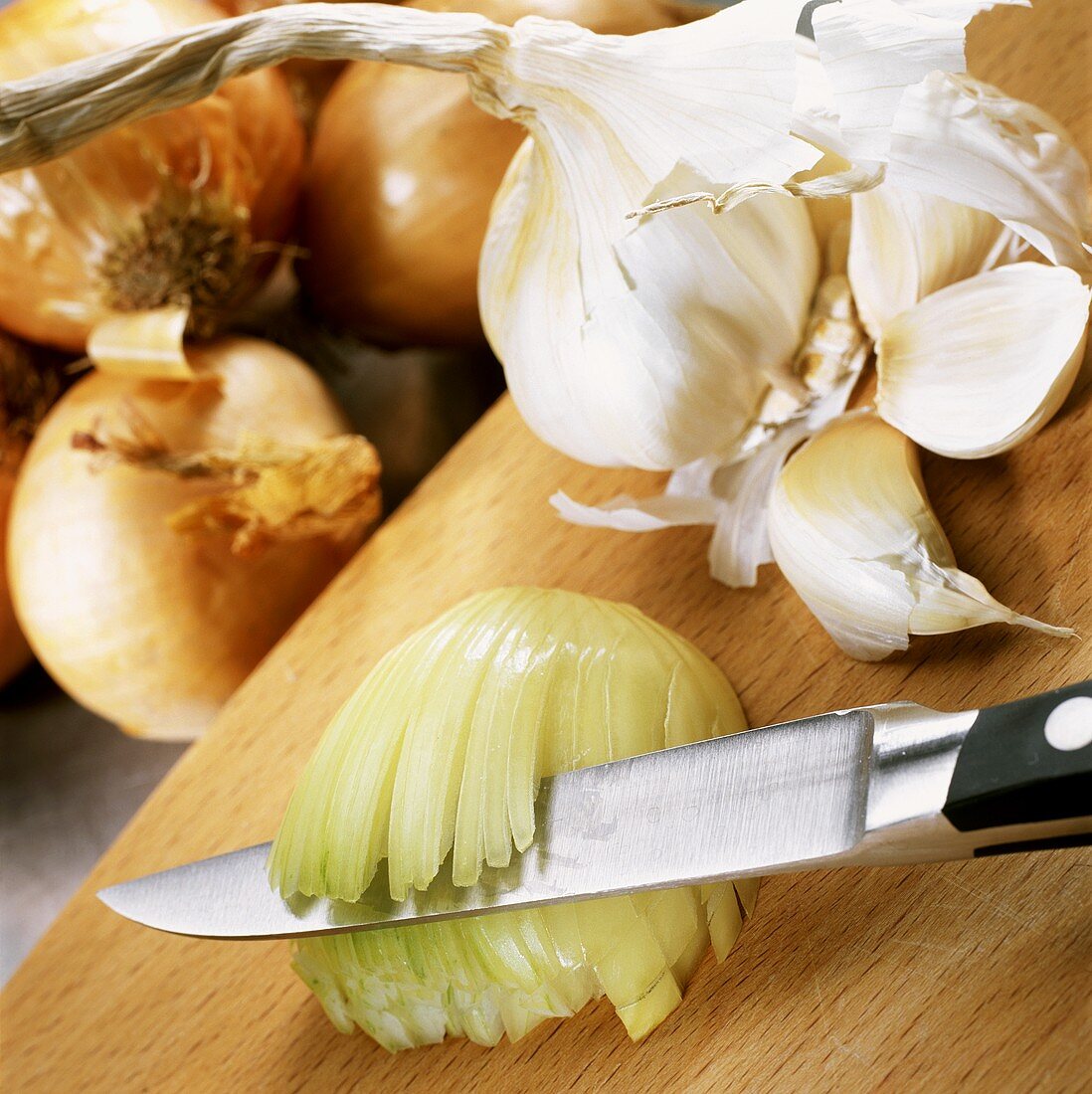 Chopping an Onion