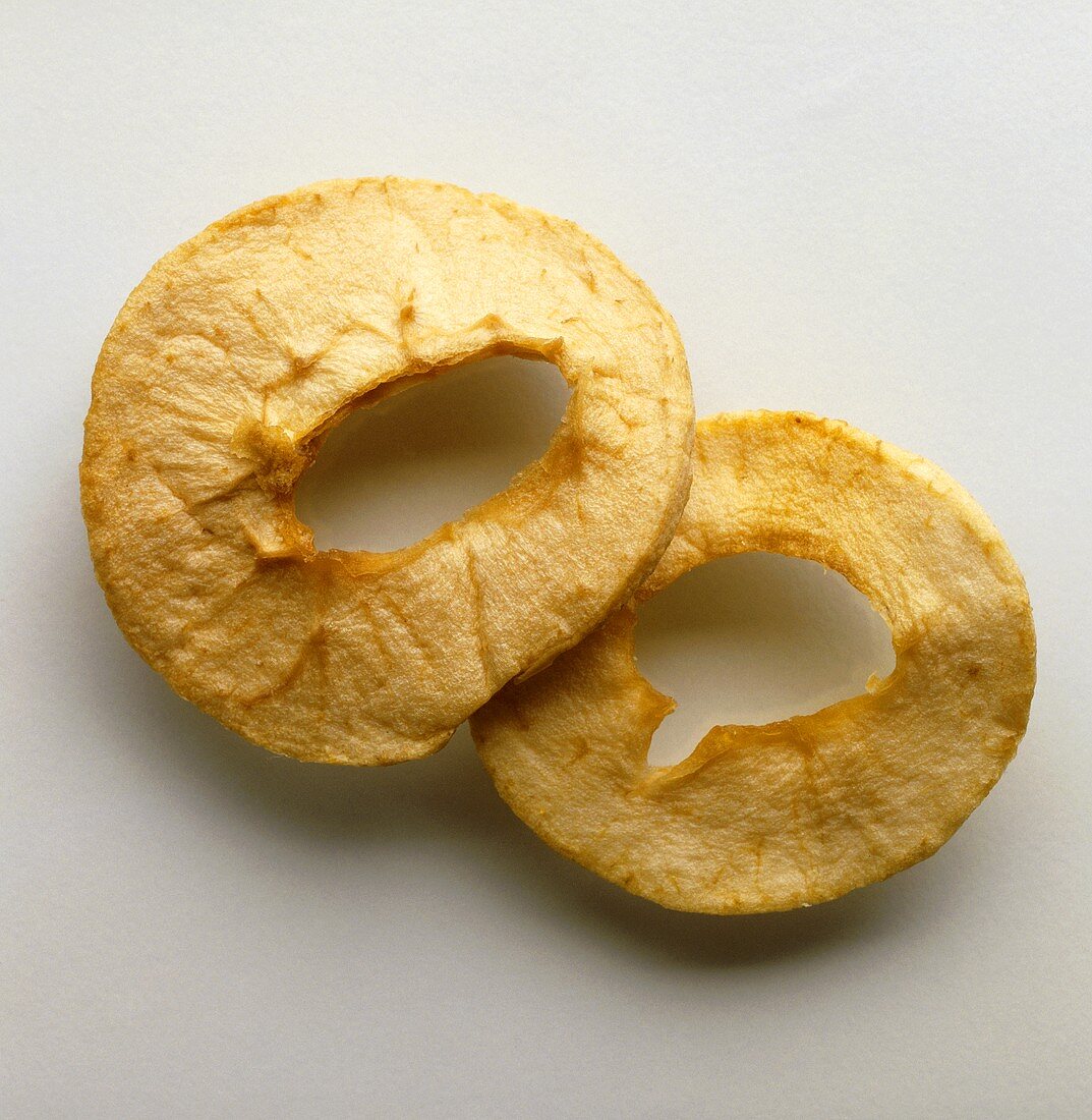 Dried apple rings