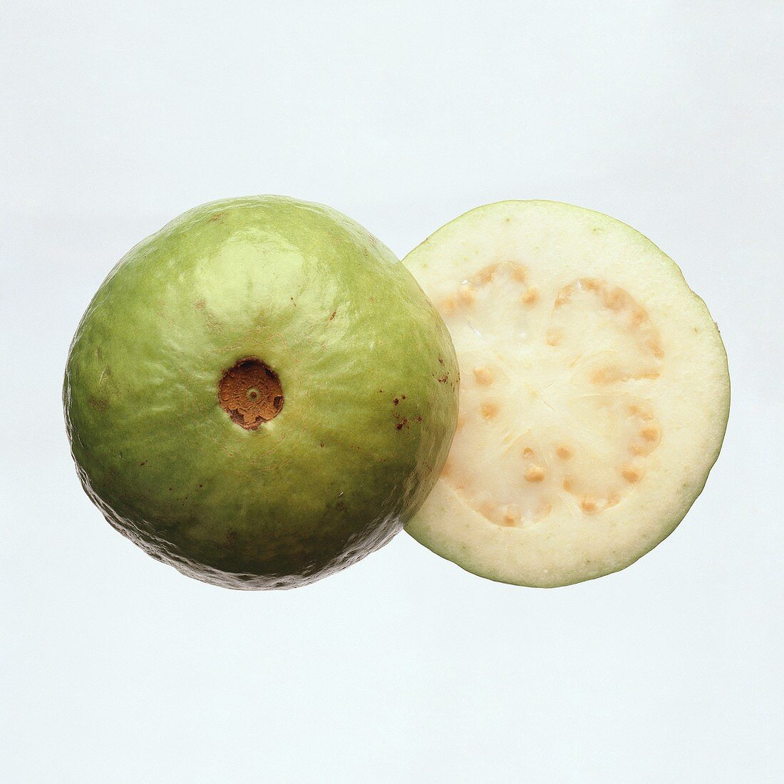 Halbierte Guave