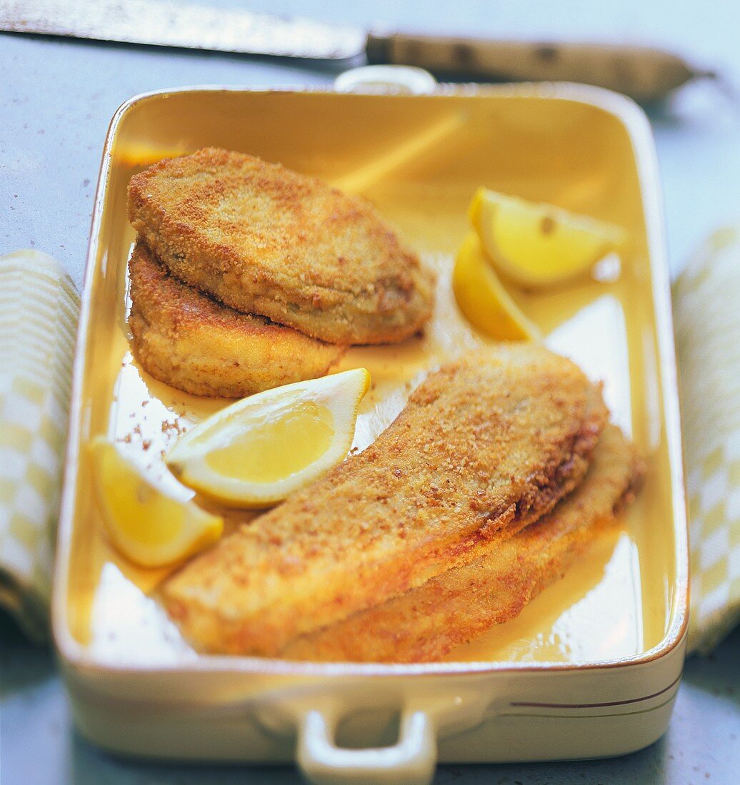 Melanzane marito e moglie ('Man and wife' aubergines)