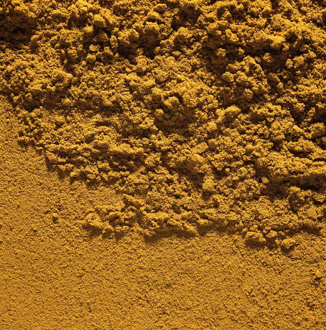 Curry powder (filling the picture)