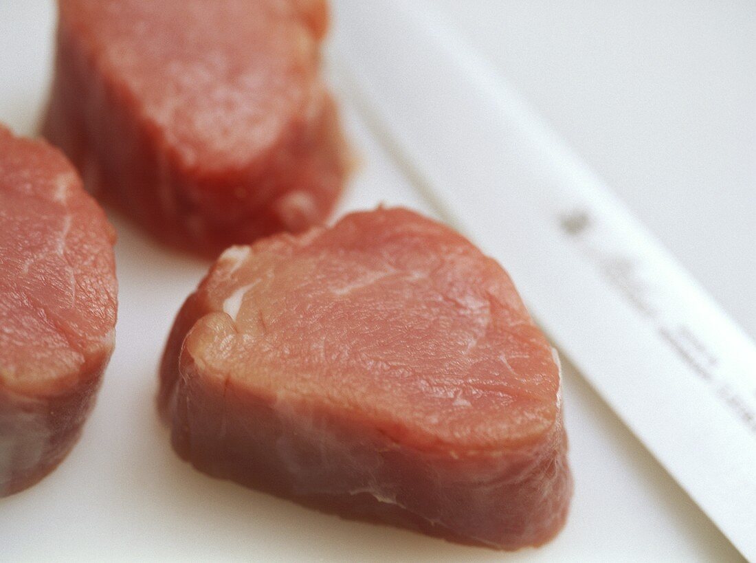 Correctly stored beef fillets
