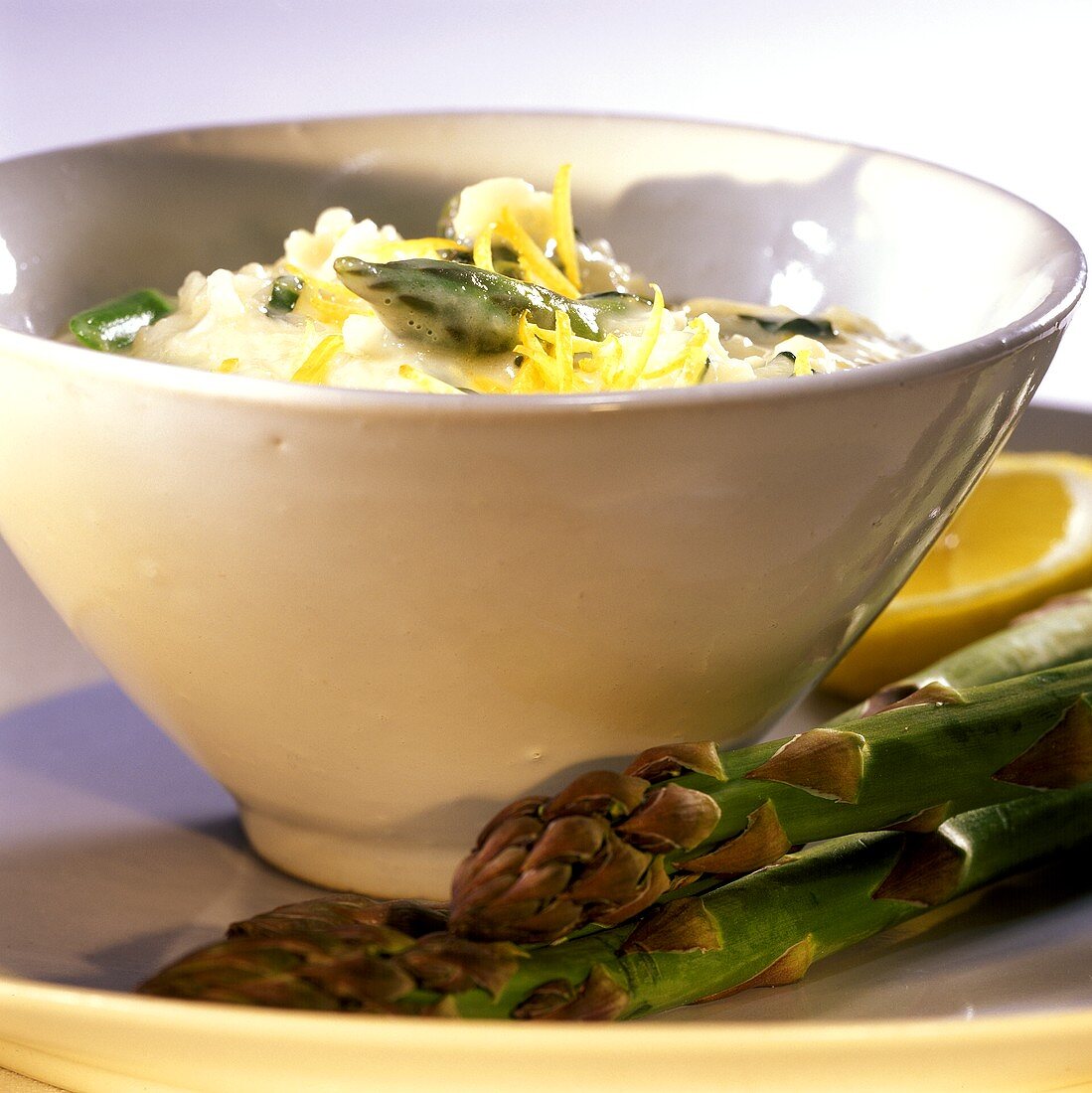 Risotto agli asparagi (Reisgericht mit Spargel, Italien)