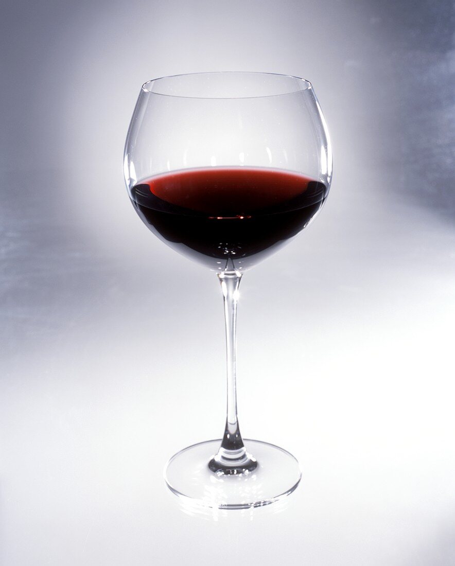 Red Wine in a Glass