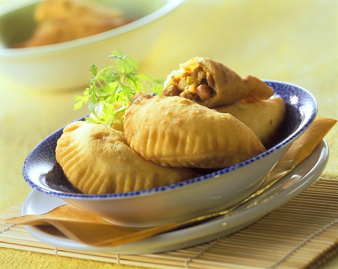 Empanadas with mince filling from the Philippines