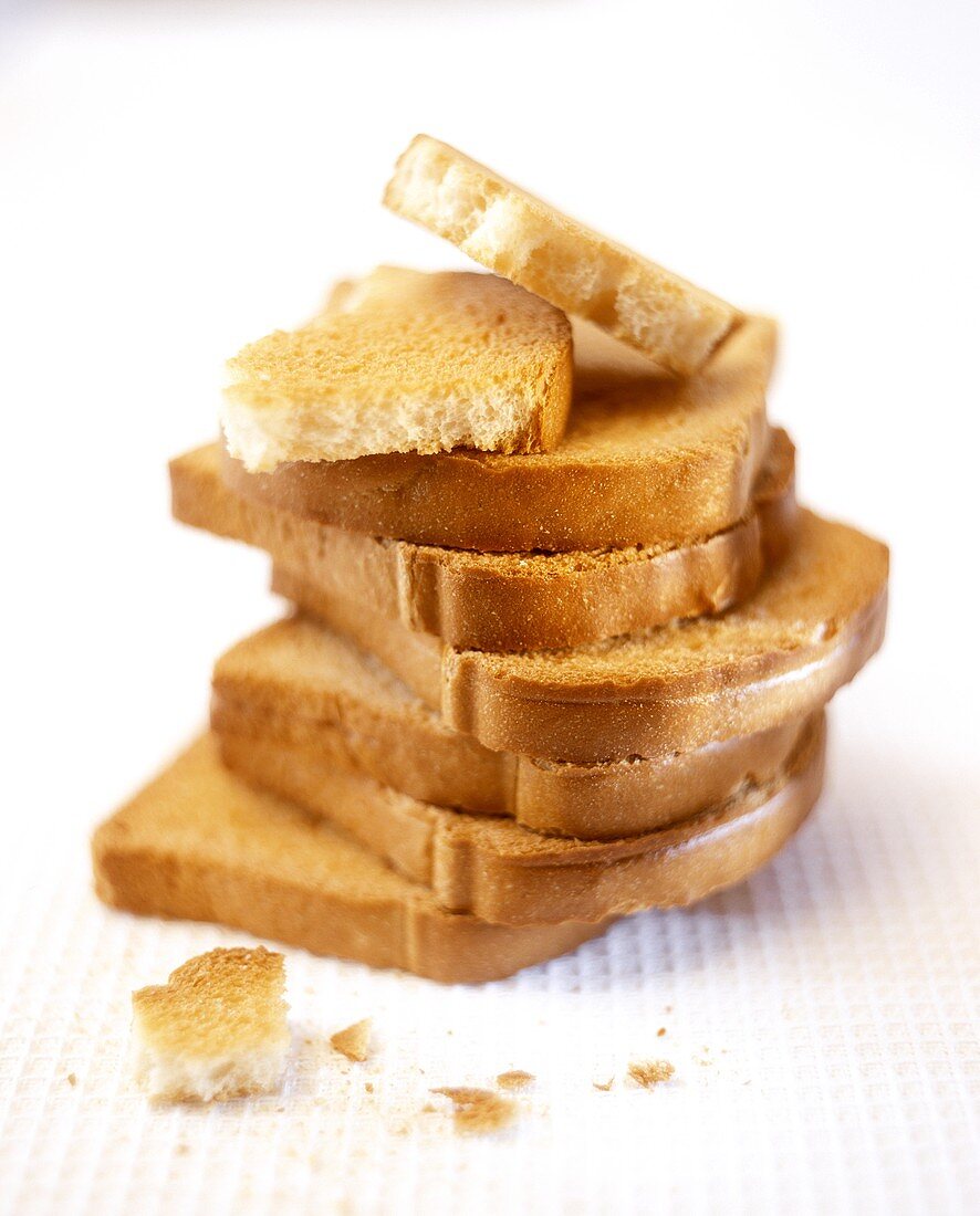 Pile of rusks