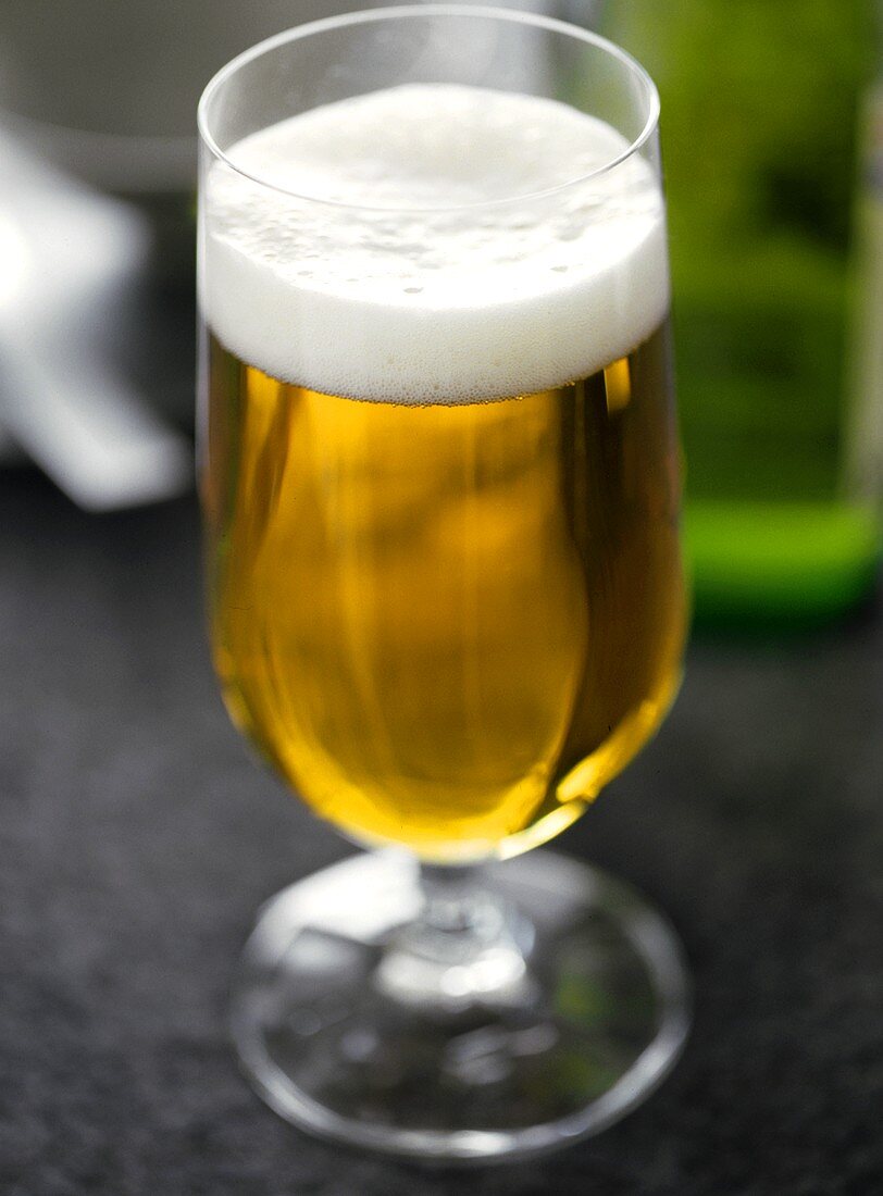 Helles Bier im Glas