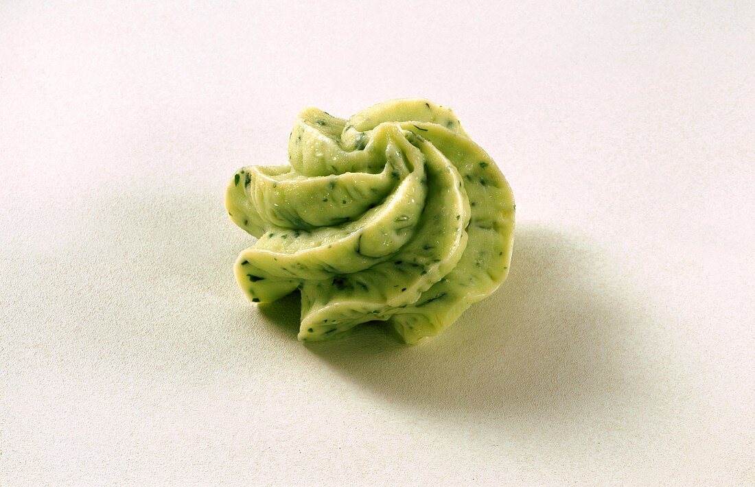 Kräuterbutterrosette