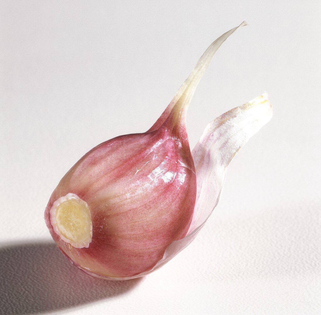 Fresh clove of garlic