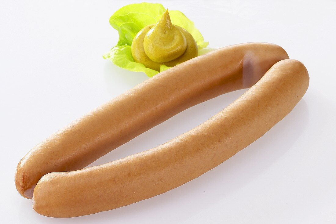 Vienna sausages with mustard