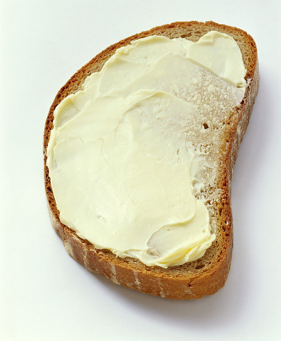 A Single Buttered Slice of Bread