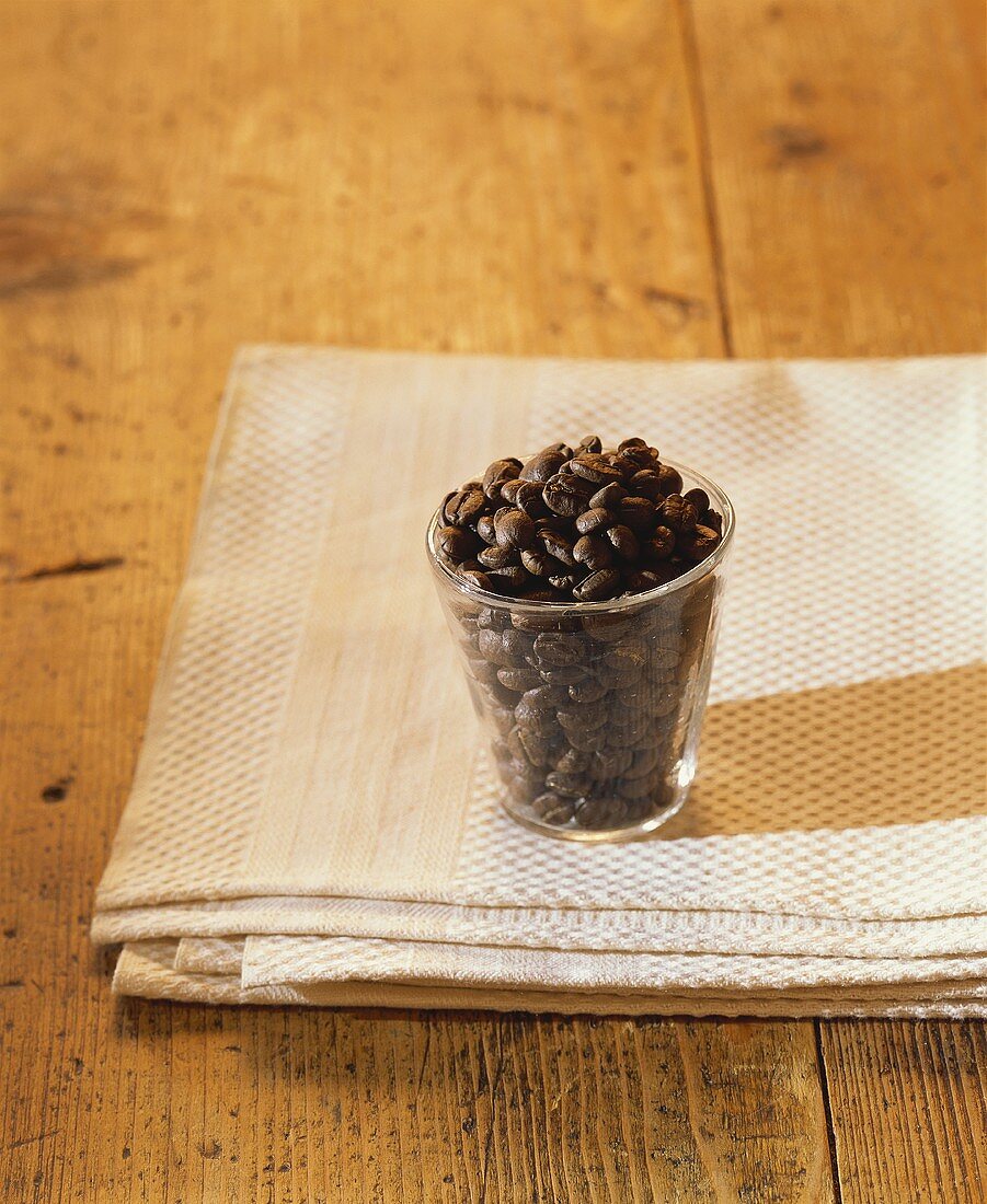 Coffee beans in jar (Kenya variety)