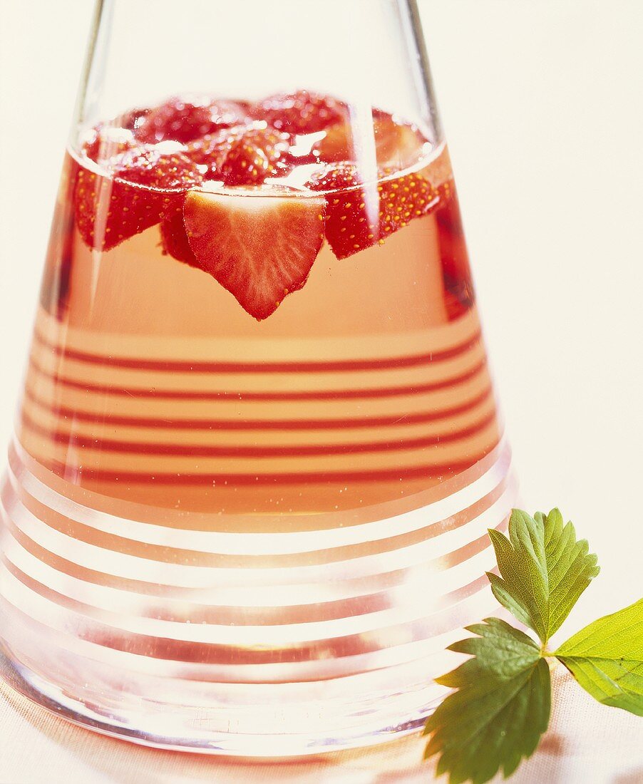 Strawberry wine