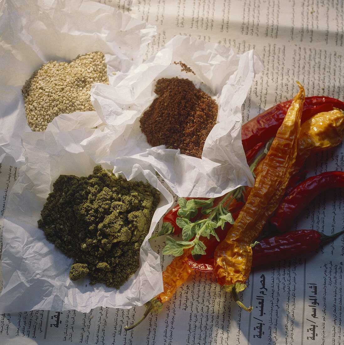Middle Eastern spice mixtures